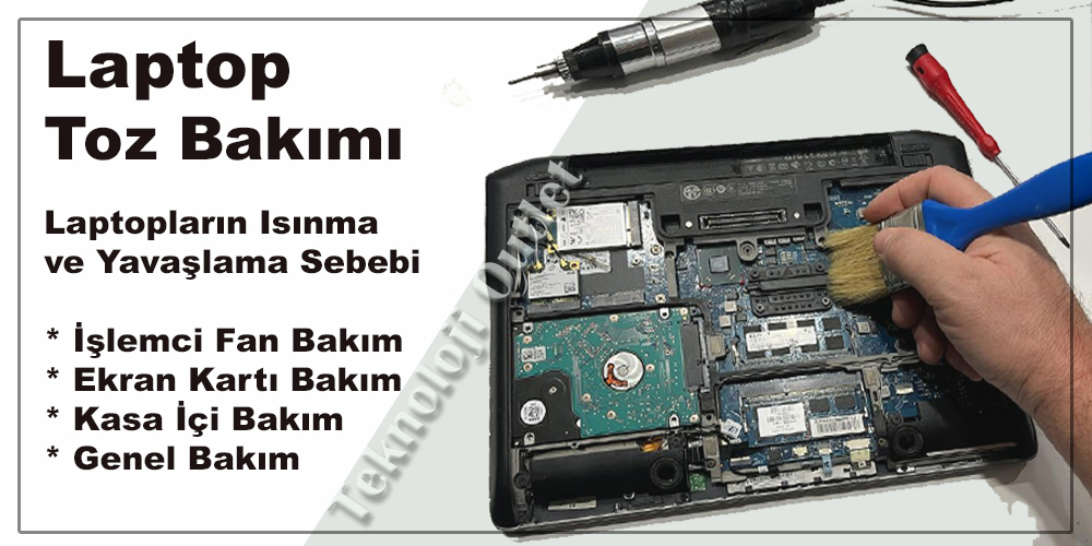 Bursa Laptop Toz Bakımı